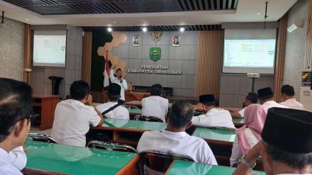 Kepala Desa Bendoroto Hadiri Sosialisasi Pendampingan Posbankum di Sekda Trenggalek